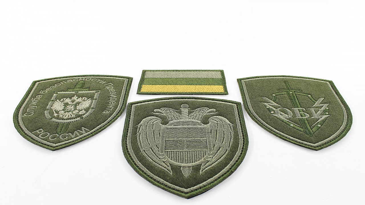 Изготовление шевронов для службы охраны