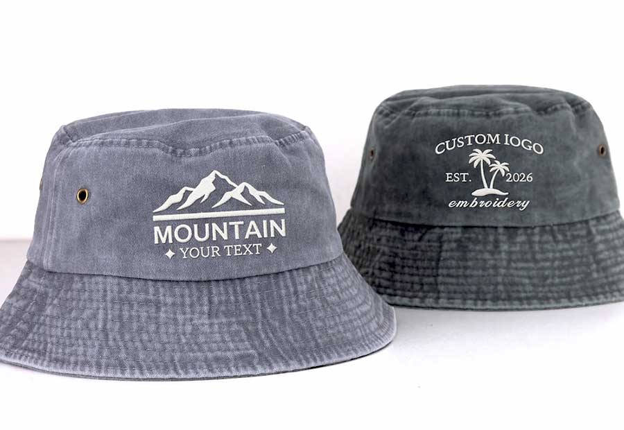 Вышивка надписей на кепках и панамах